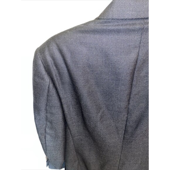 Ermenegildo Zegna Men’s Dress Blazer Sz 41R Charcoal Gray 100% Worsted Cashmere - Picture 12 of 13